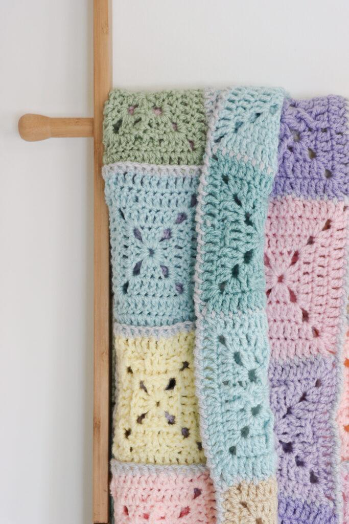 spring abstract blanket