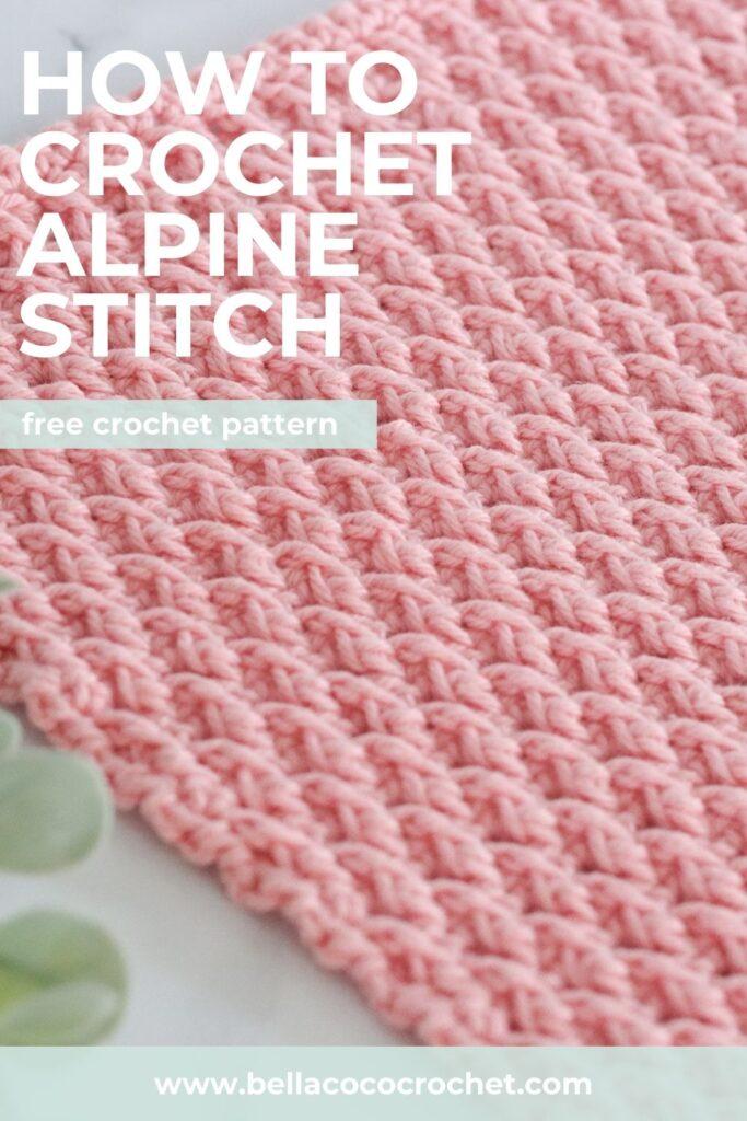 alpine stitch pin