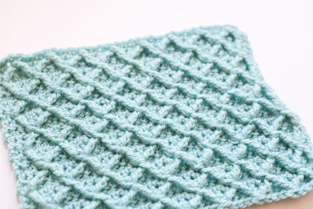 Diamond Waffle Stitch