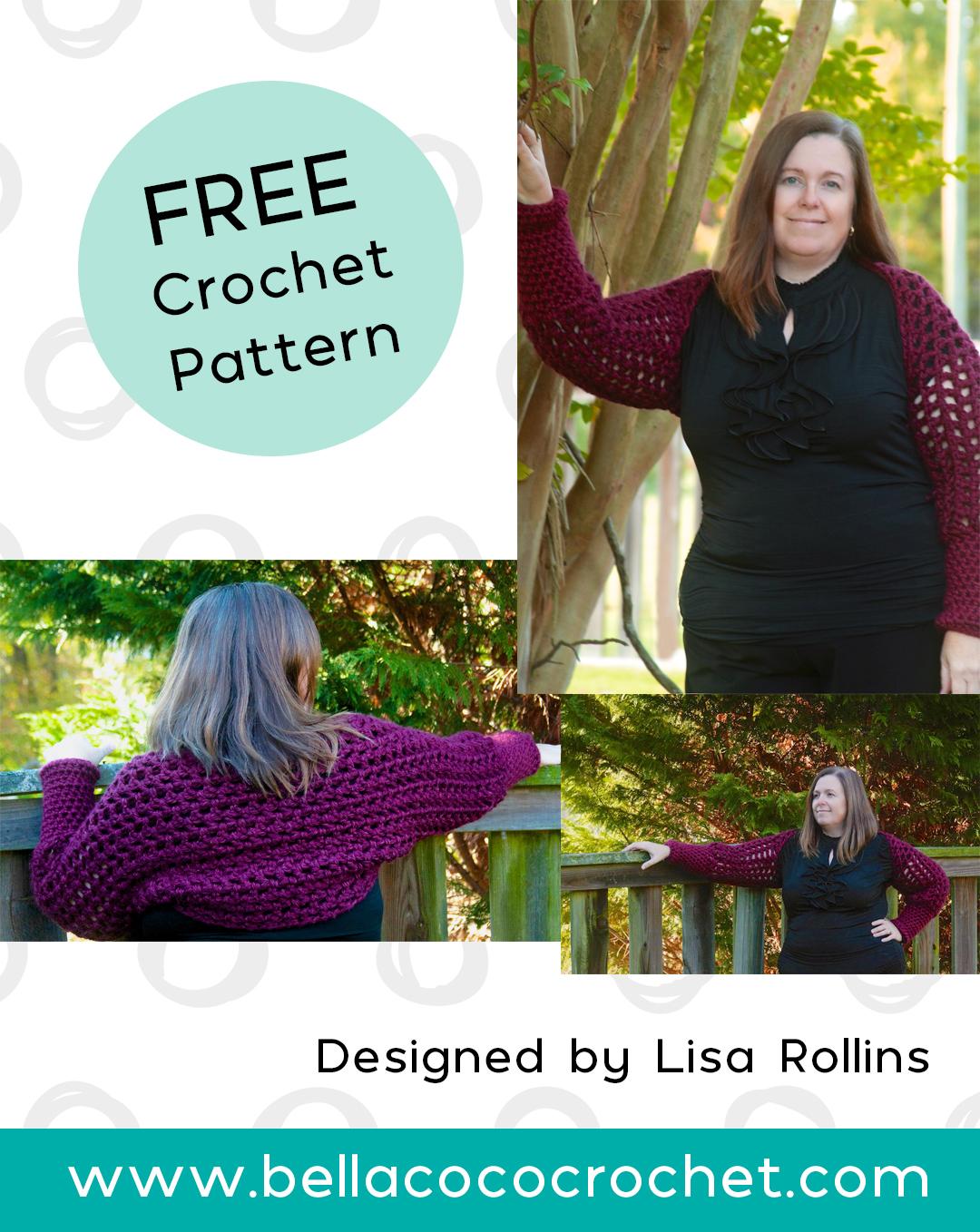 Sugar Maple Shrug by Lisa Rollins