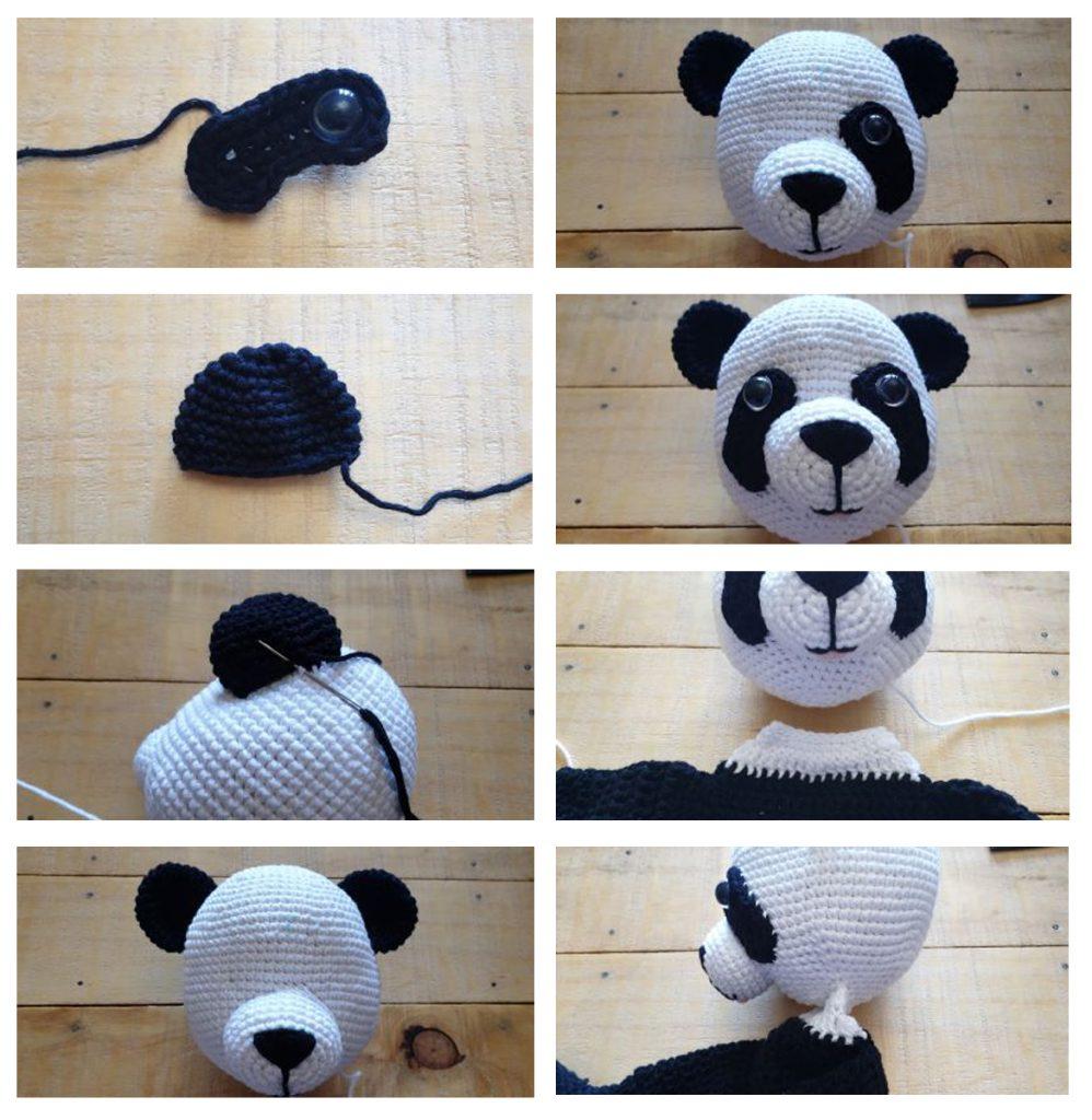 Giant Crochet Panda