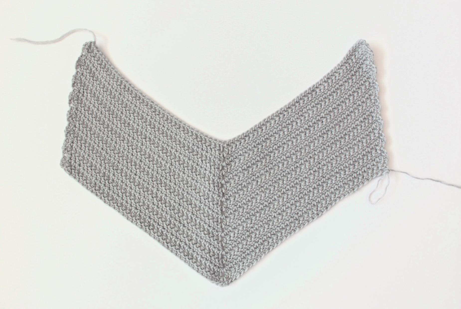 Finished L Shape Bandana