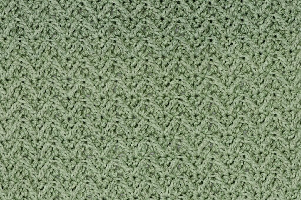 arrow stitch front view