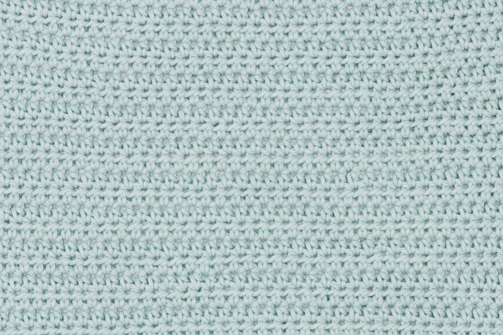 half treble crochet front