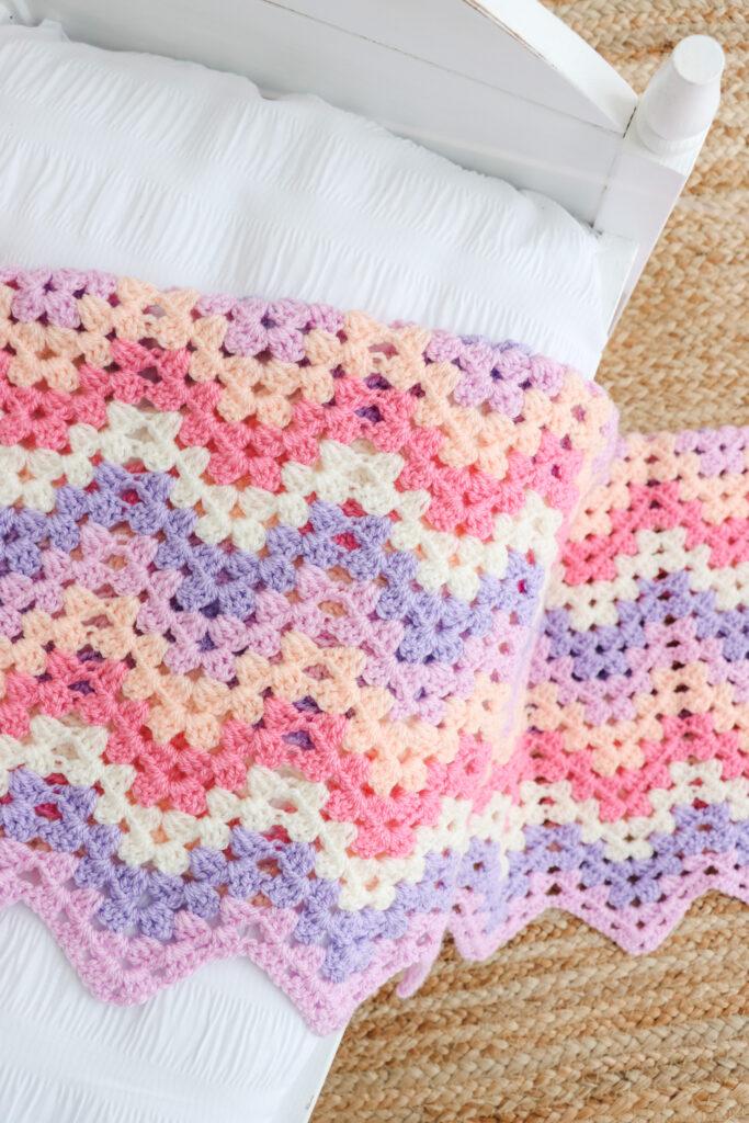 granny chevron blanket