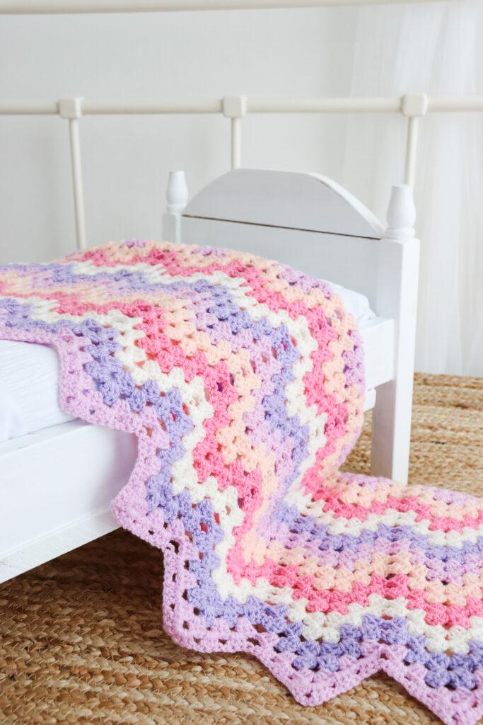 granny chevron blanket