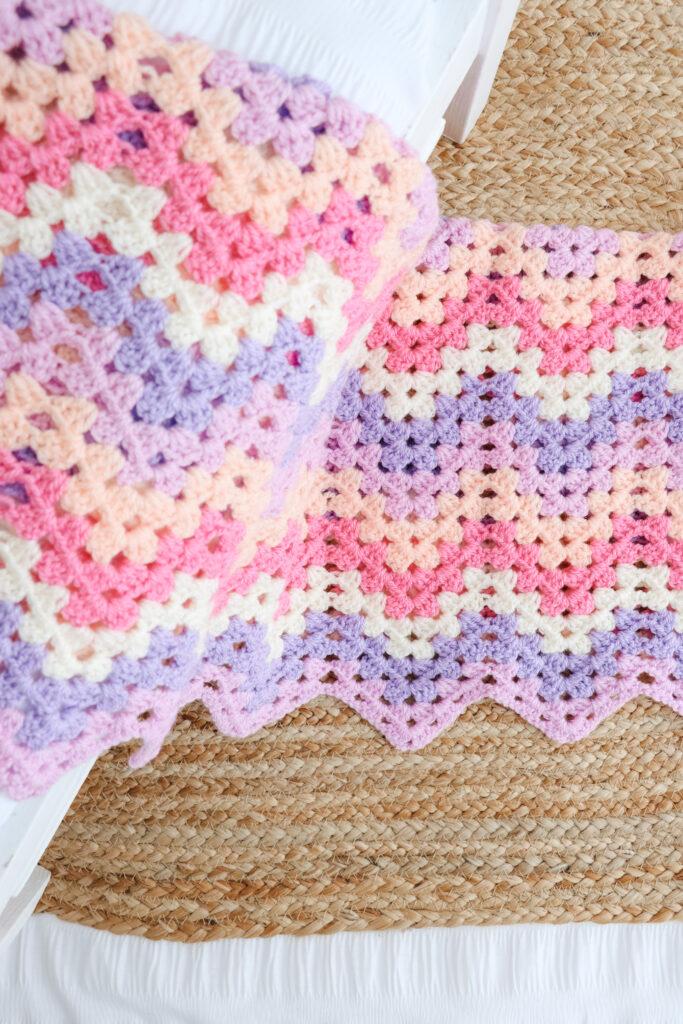 granny chevron blanket
