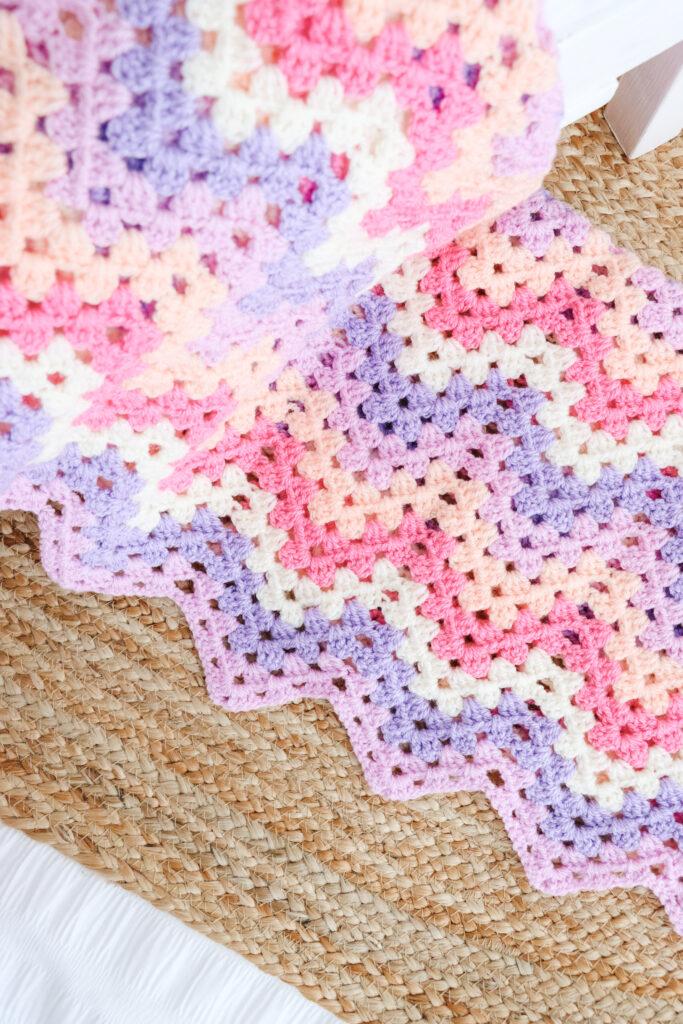 granny chevron blanket