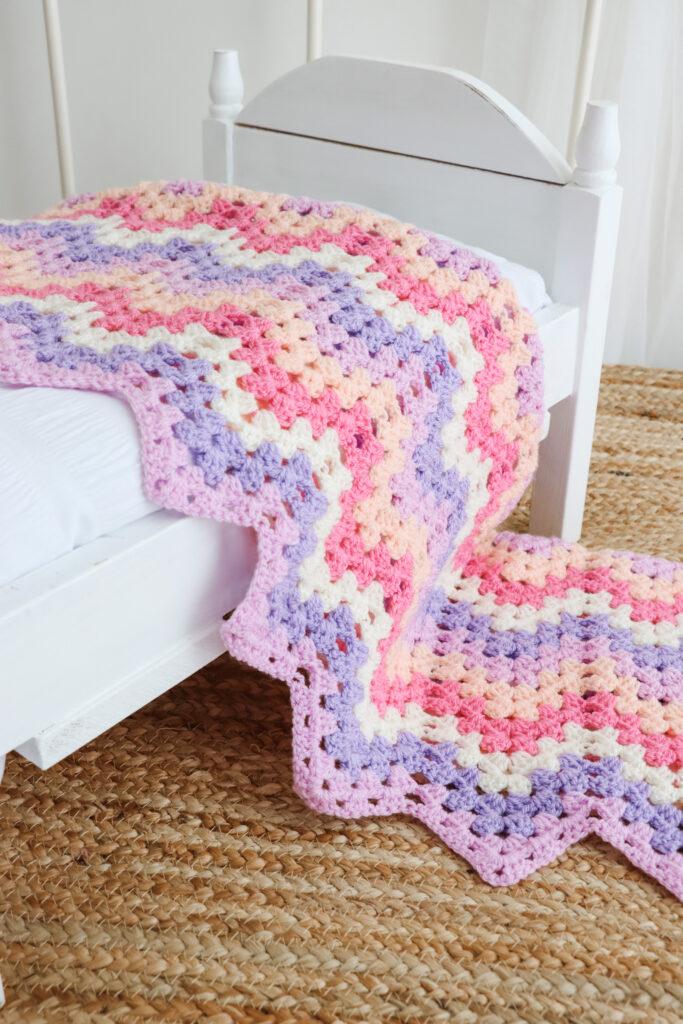 granny chevron blanket
