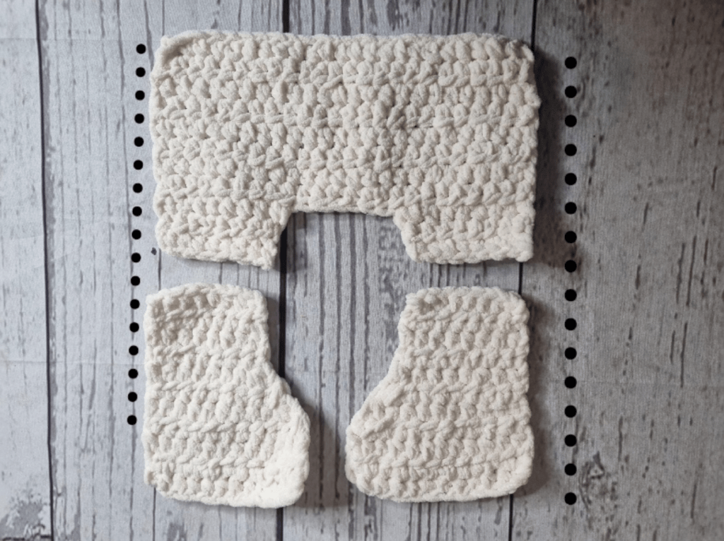 Crochet garment