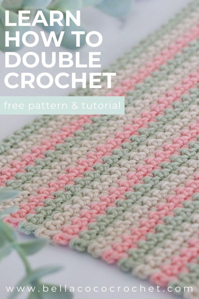 how to double crochet
