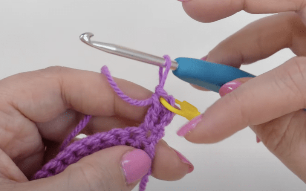 Turning chain when not counted as a stitch