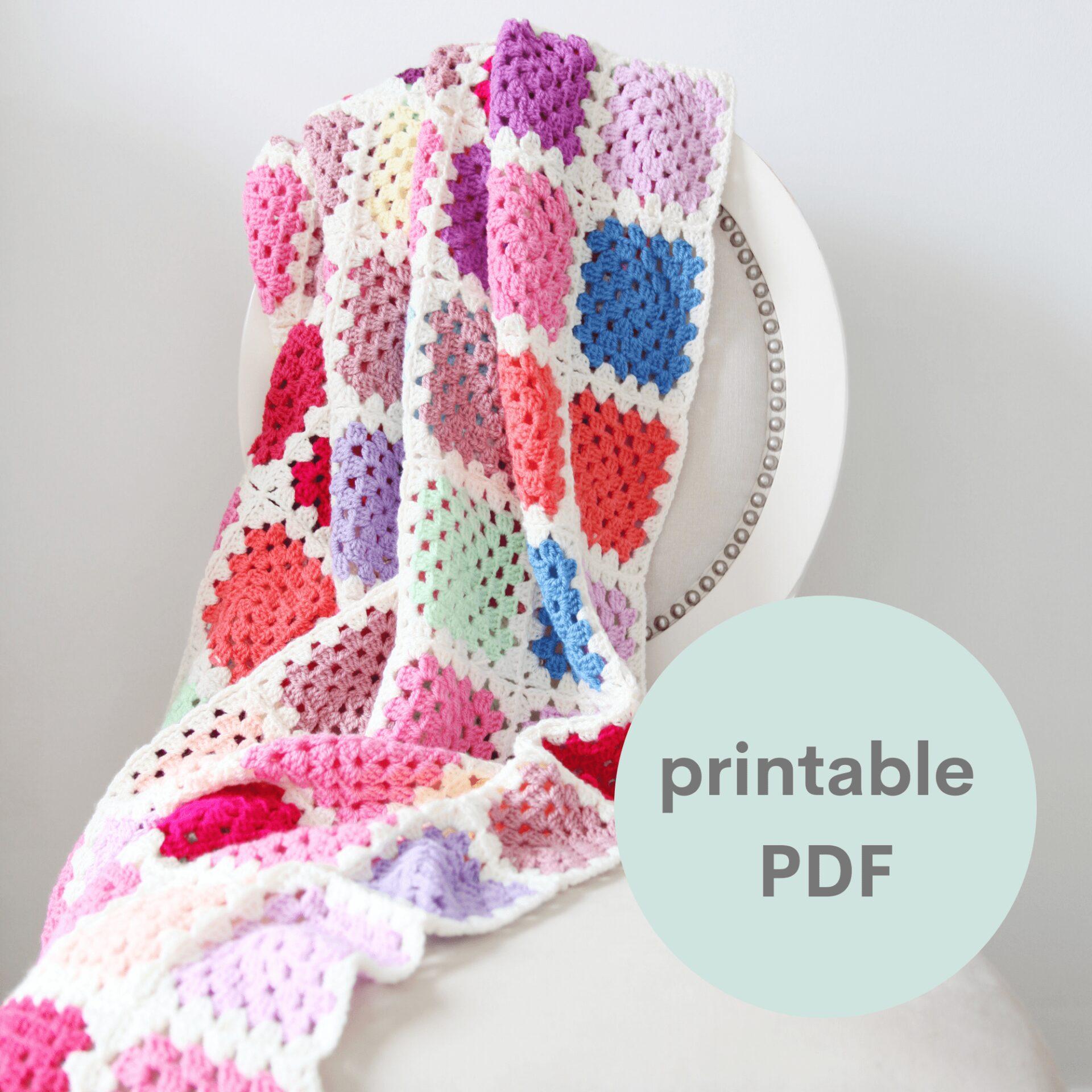 Mood Blanket Crochet Pattern