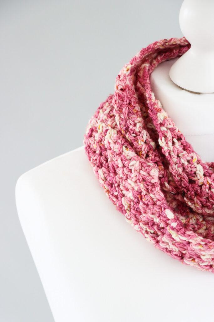crochet infinity scarf pattern