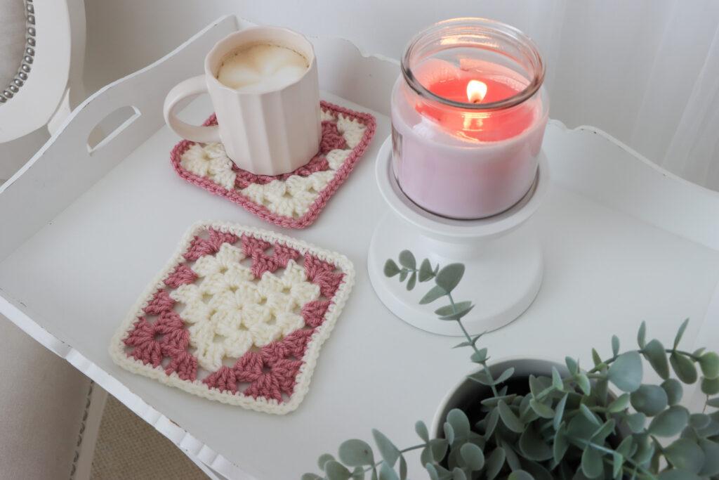 Granny Square Coaster