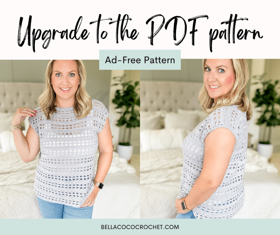 easy crochet top pattern