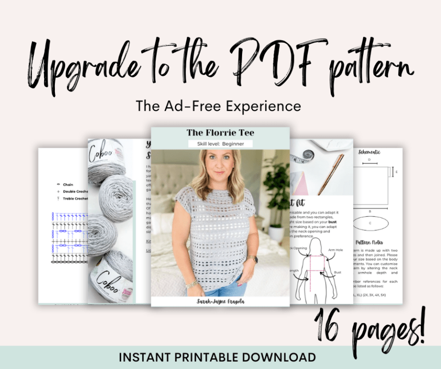 easy crochet top pattern