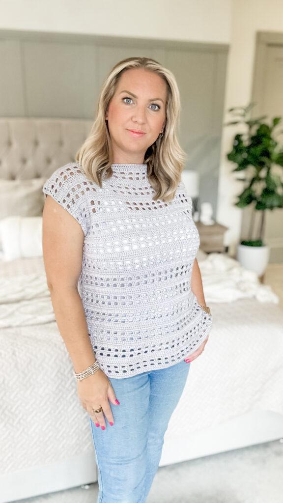 easy beginner friendly crochet tee shirt pattern