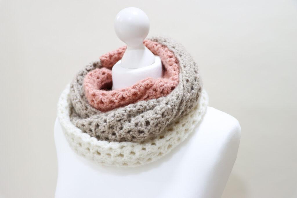 crochet infinity scarf