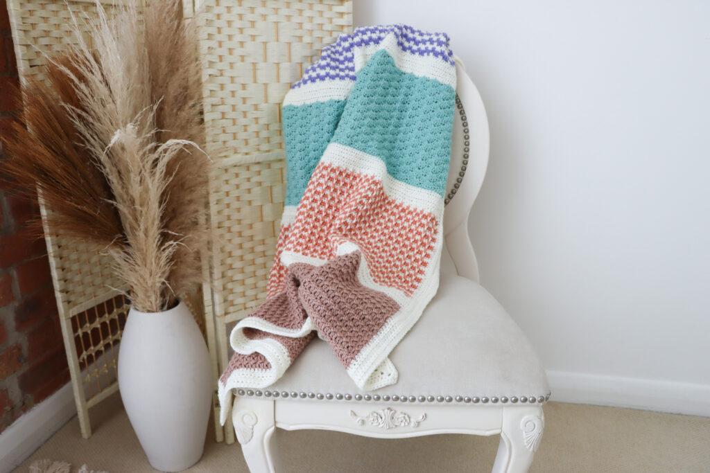 crochet blanket. The Four Seasons Blanket