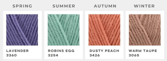 four seasons blanket yarn