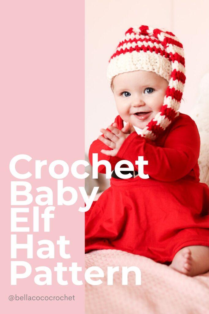 crochet baby elf hat pattern