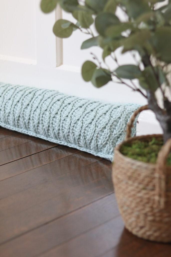 crochet draft excluder pattern