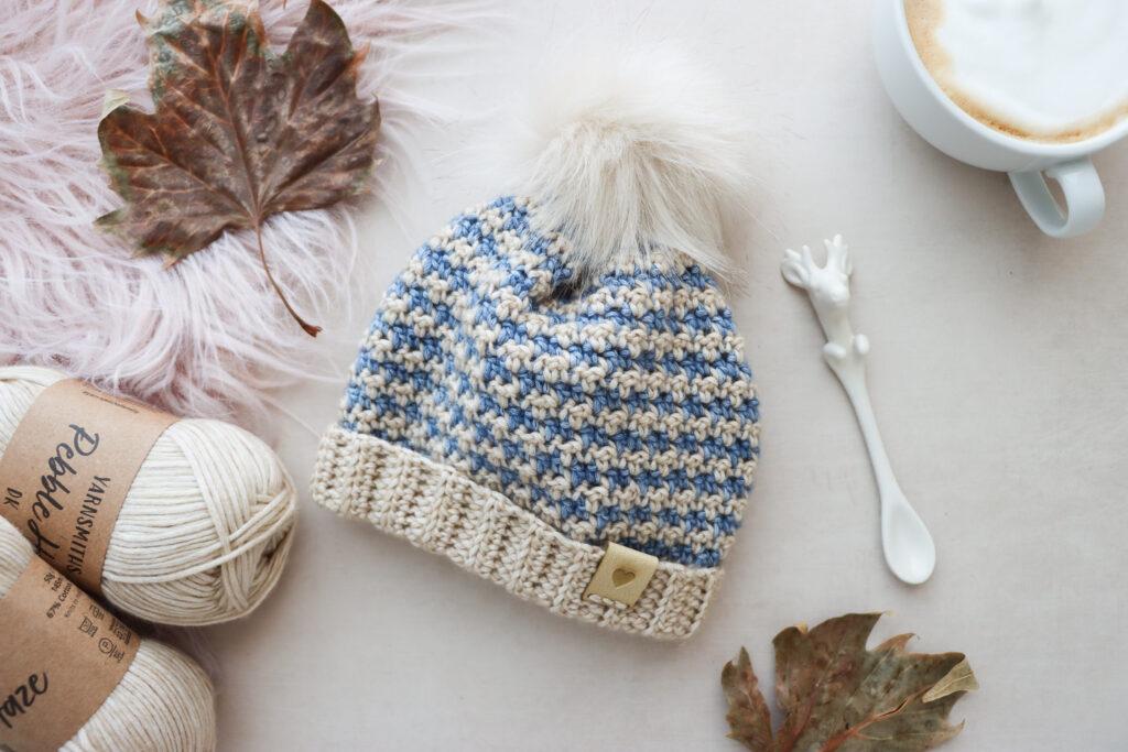 child's crochet beanie