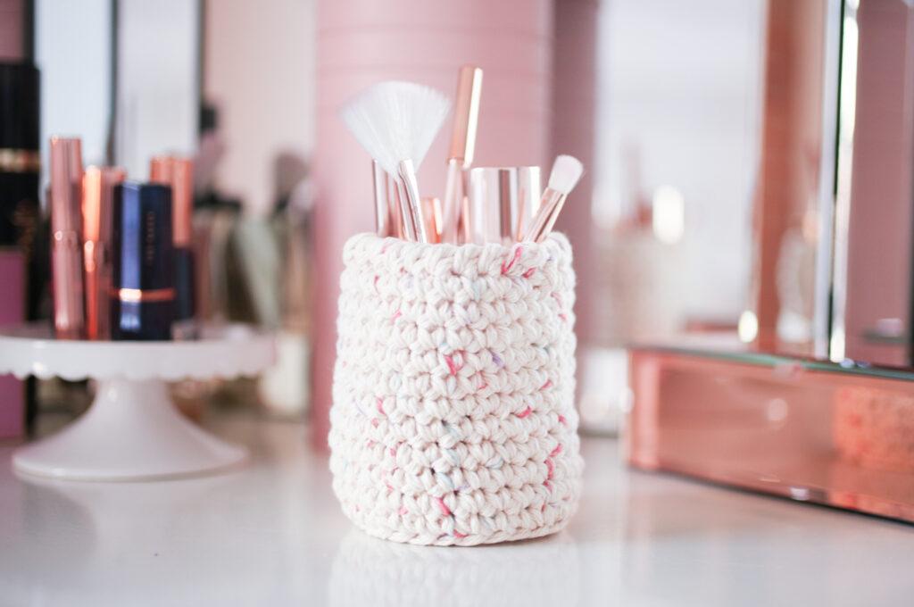 crochet nesting basket