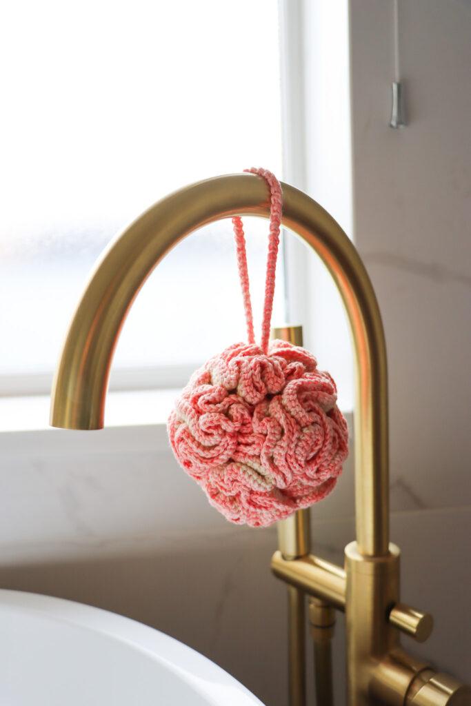 crochet shower set