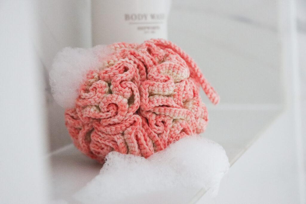 crochet shower set