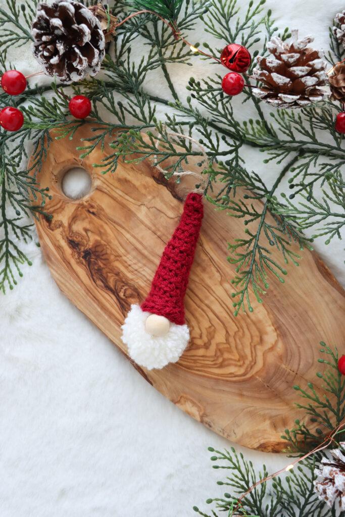 crochet festive gnome pattern