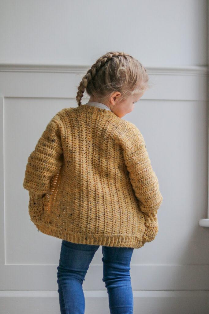 children crochet cardigan pattern