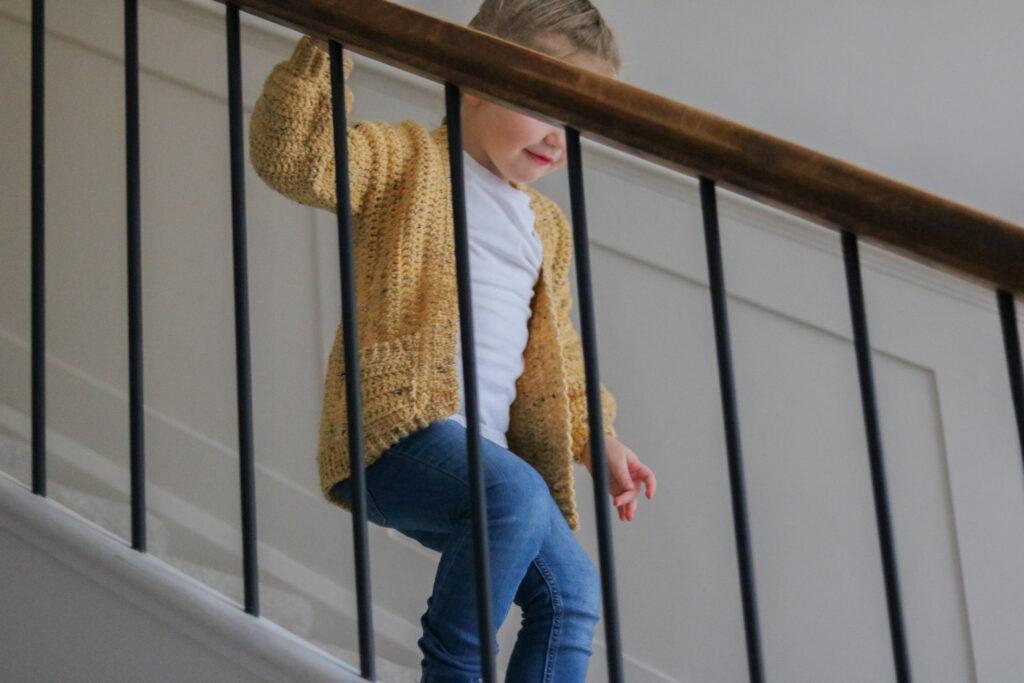 children crochet cardigan pattern