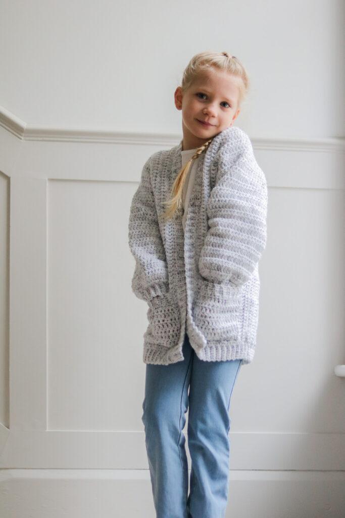children's crochet cardigan pattern