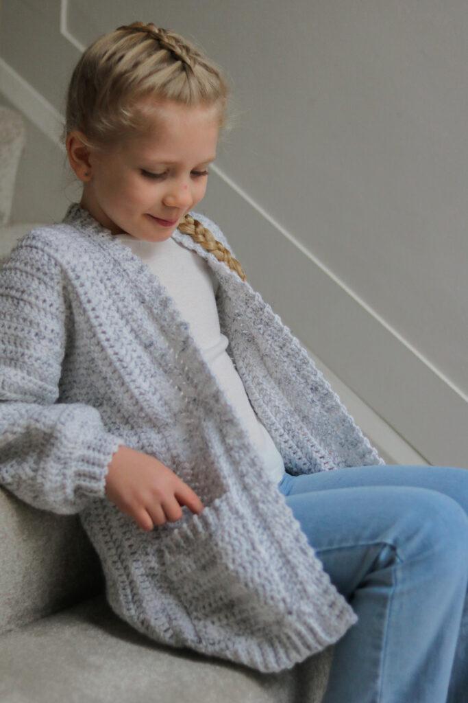 children's crochet cardigan pattern
