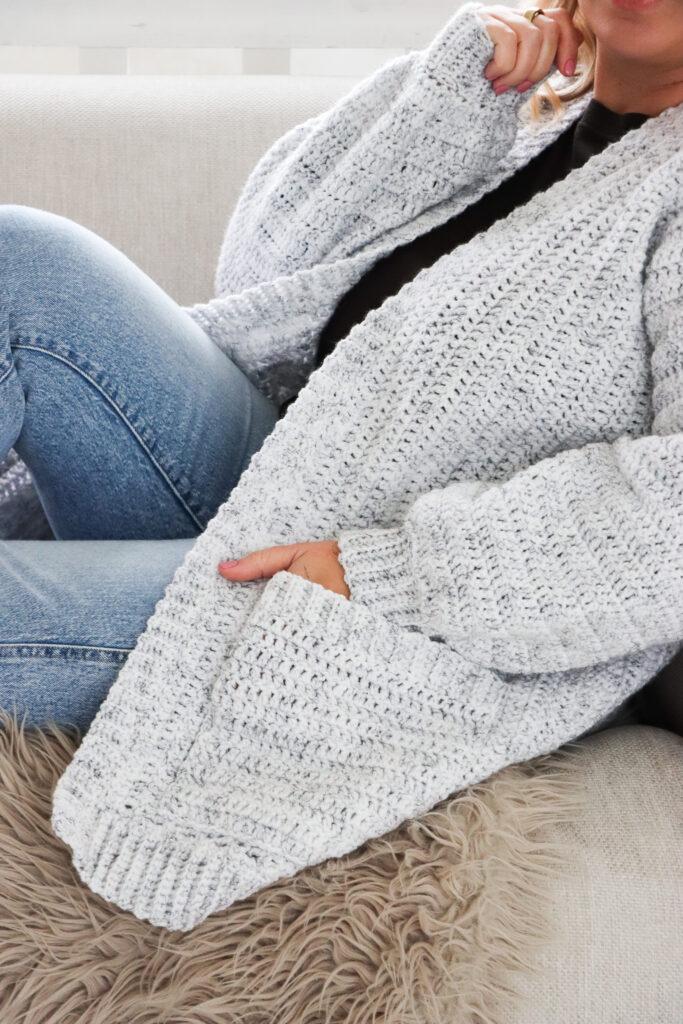 crochet cardigan