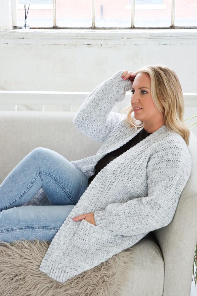 crochet cardigan