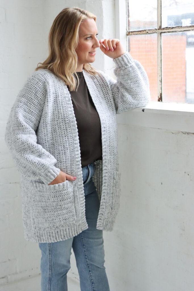 crochet cardigan