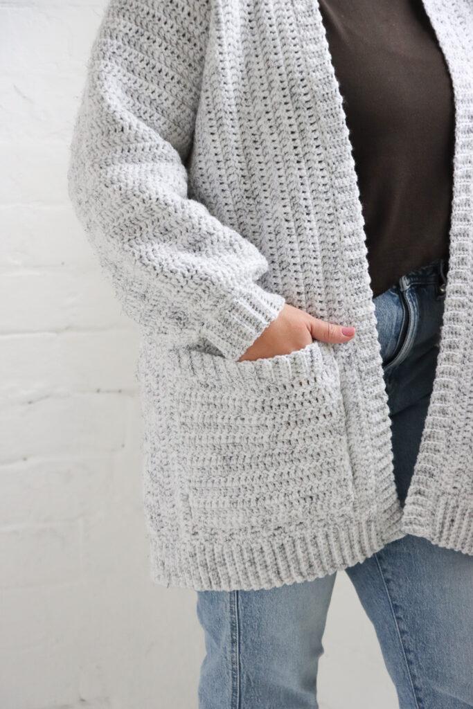crochet cardigan