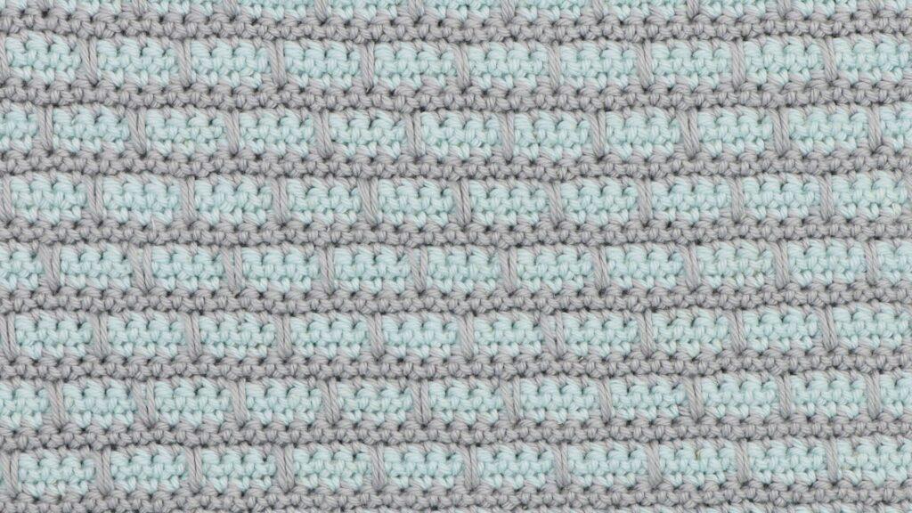 crochet brick stitch