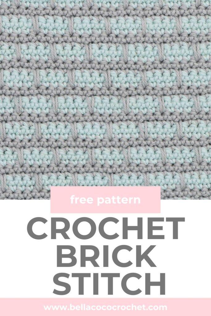 crochet brick stitch