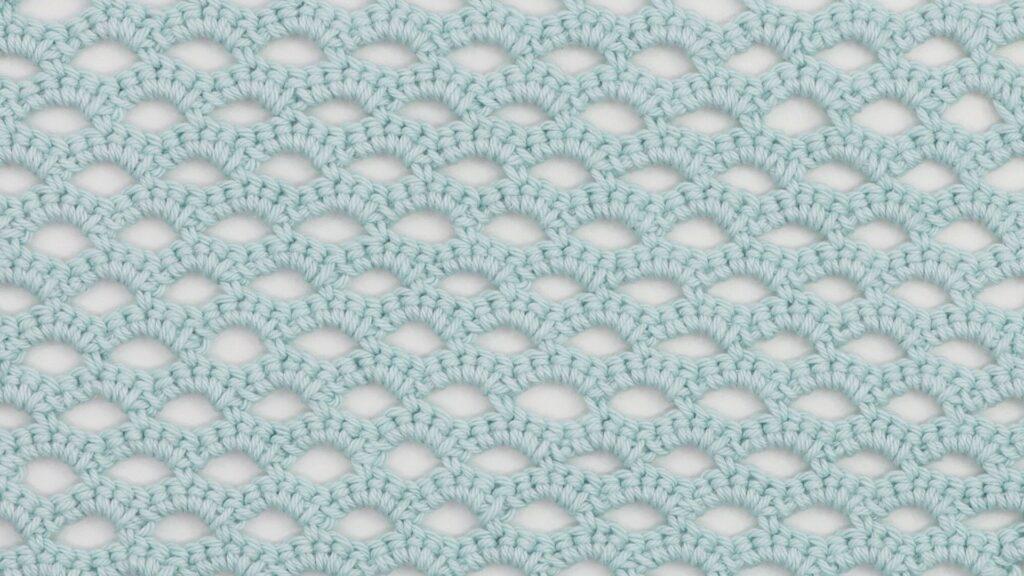 crochet eyelet stitch