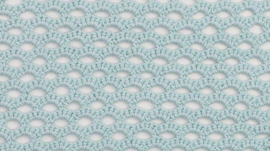crochet eyelet stitch