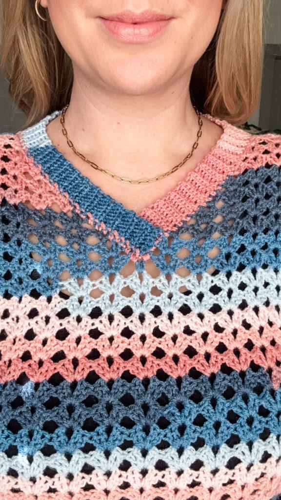 crochet sweater 